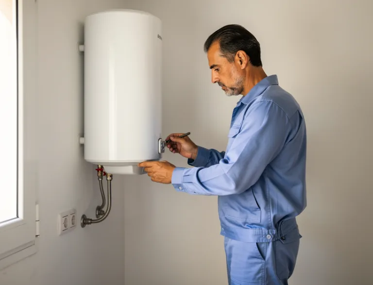 reparación calentador de agua Marín